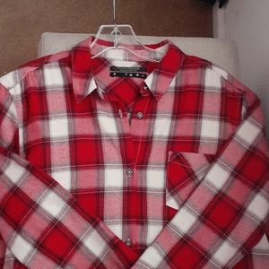 Scotch and Soda red, blue and cream duster